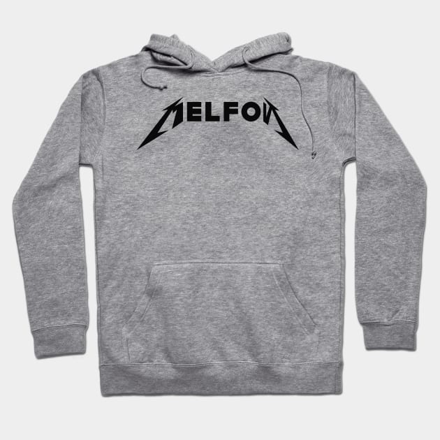 Melfon Hoodie by Quitters Never Give Up